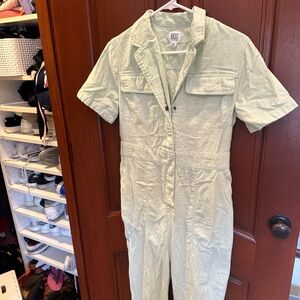Urban outfitters light green jumpsuit